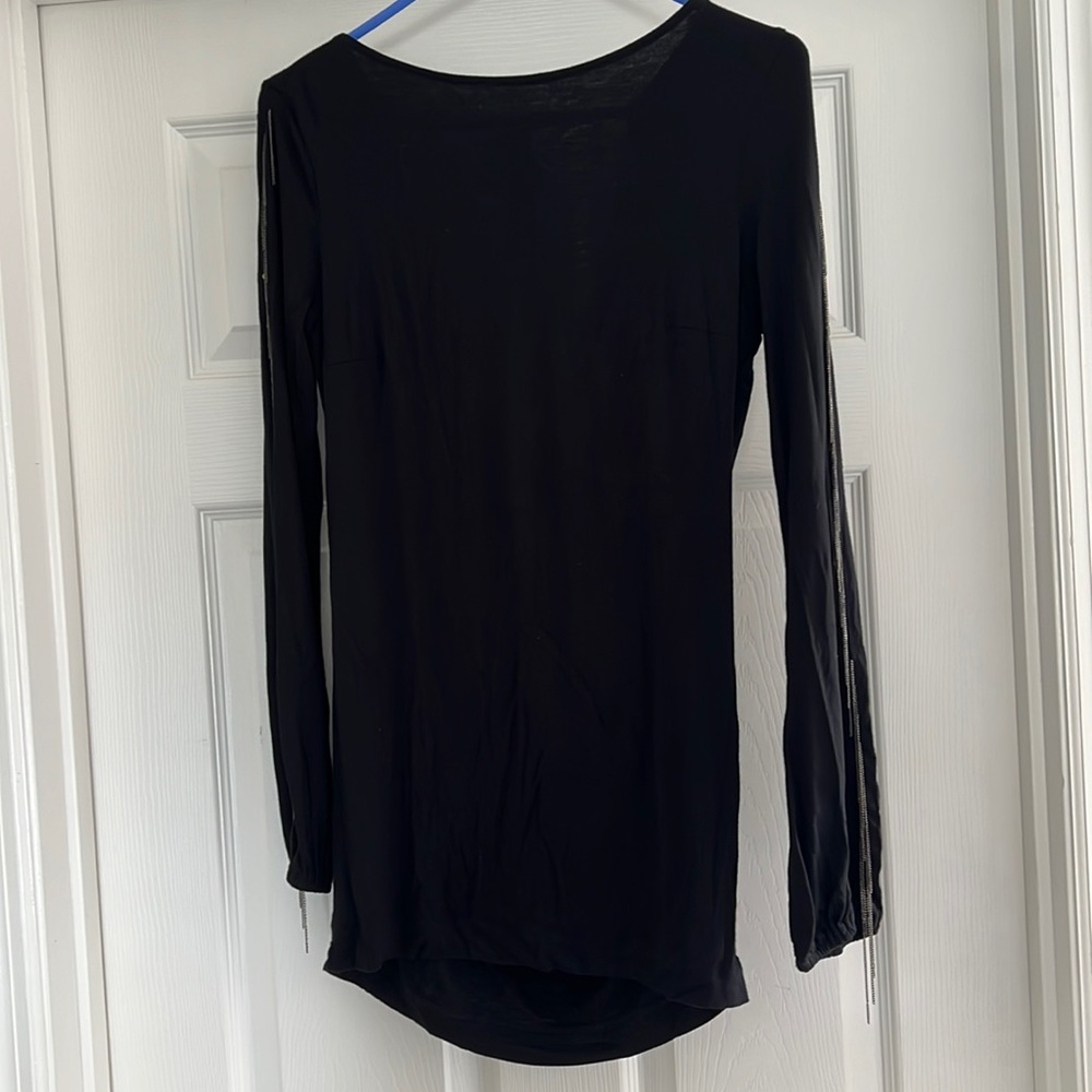 Guess by Marciano!  Black long sleeve blouse!